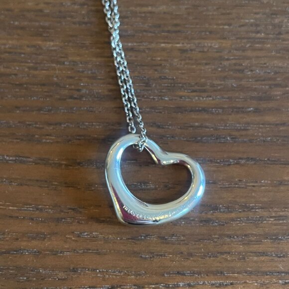 Tiffany & Co. Elsa Peretti Open Heart Necklace - Picture 3 of 3
